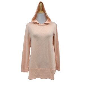 Pure Jill Hoodie Womens XS Extra Small Peach Pima Cotton Blend Pullover J. Jill